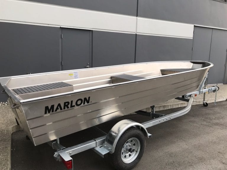 boat on trailer