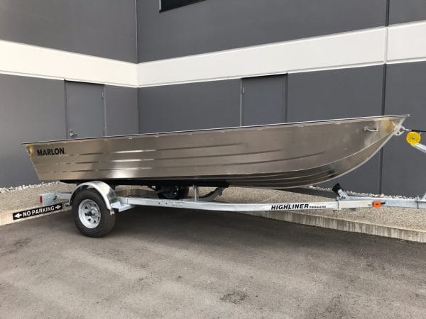 boat on trailer