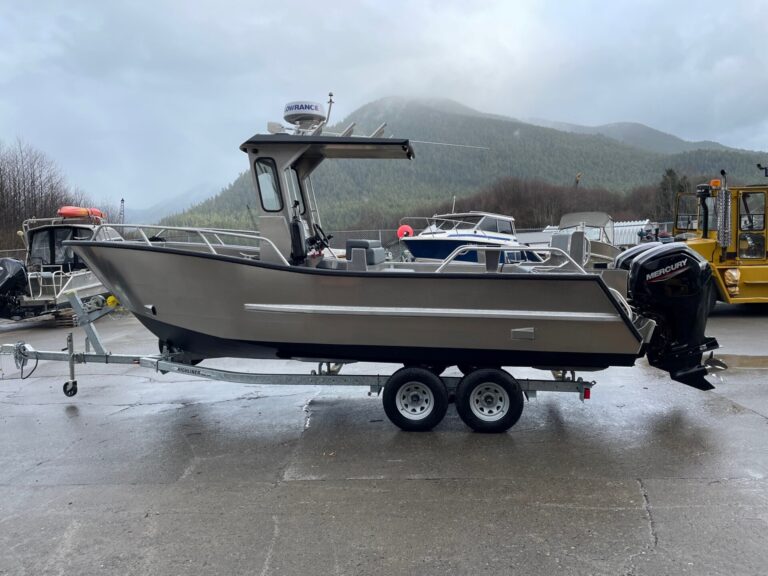 boat on trailer