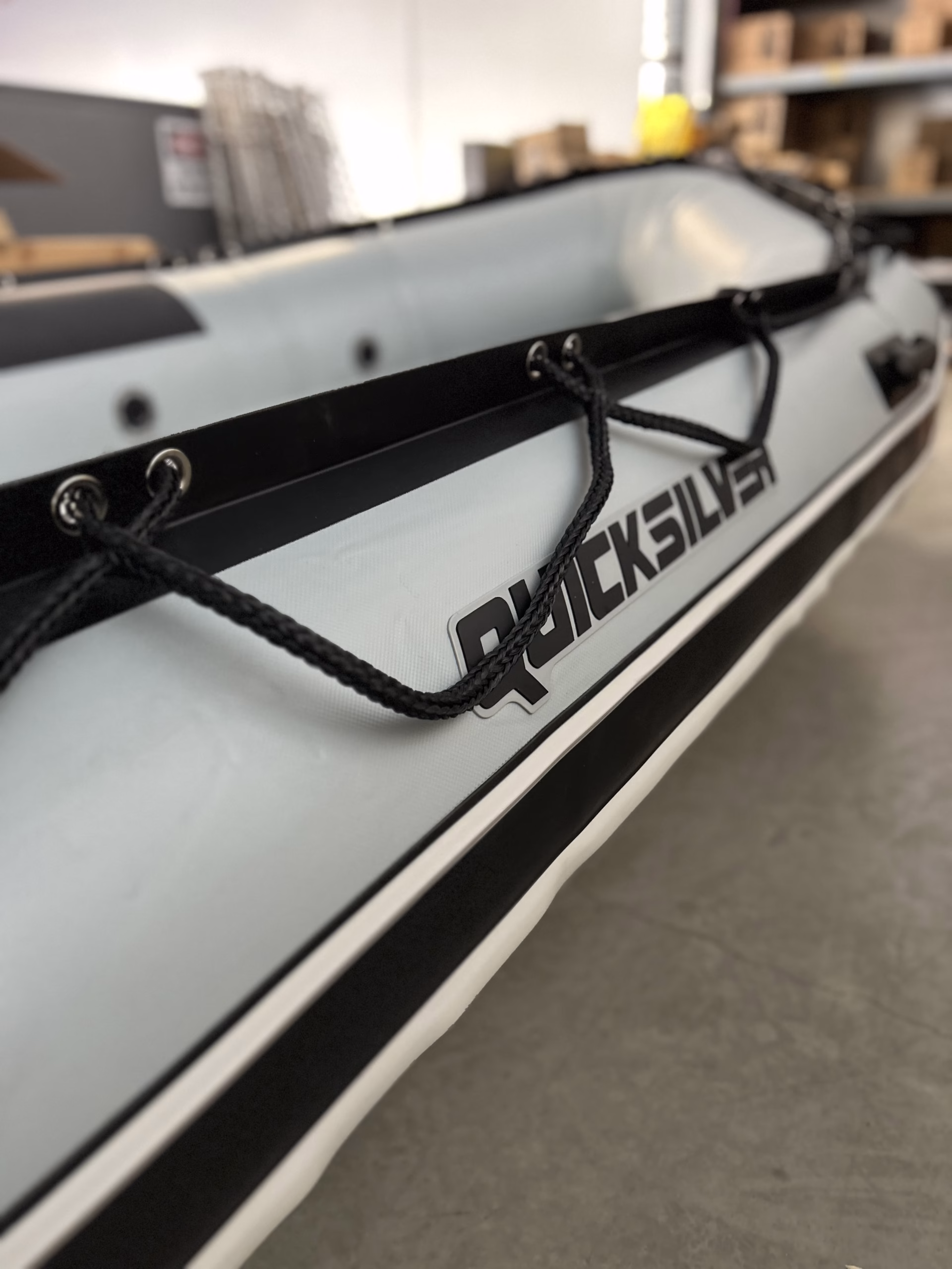 Quicksilver Sport HD 365 Grey Aluminum Floor - Image 6