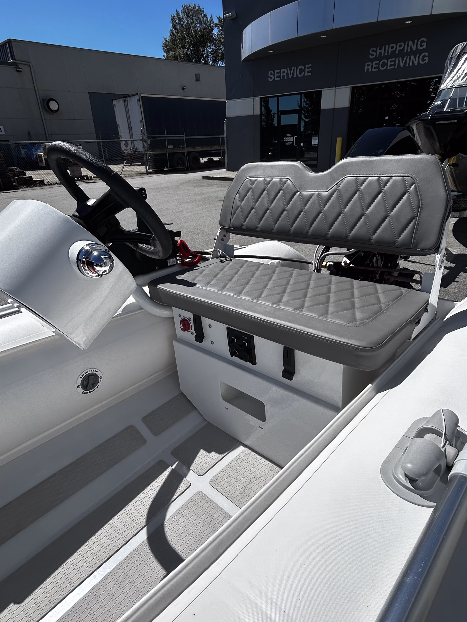 Quicksilver 320 Alum Rib Flat Floor Package - Image 2