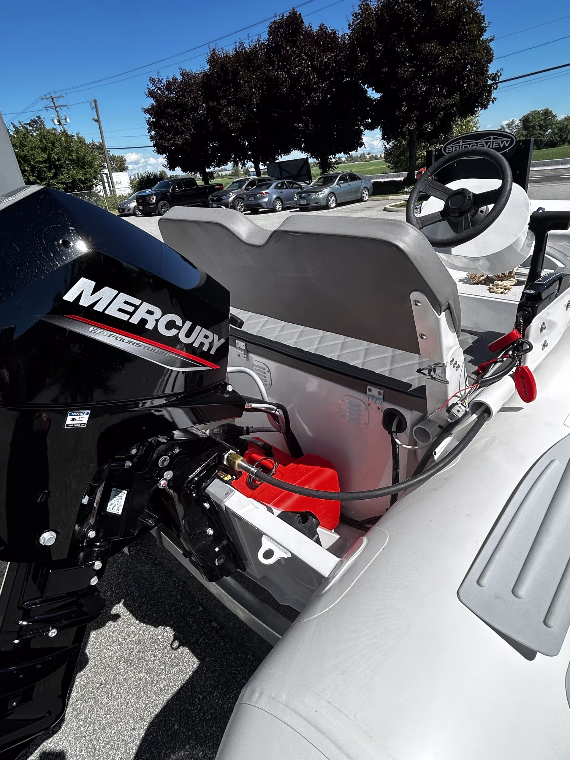 Quicksilver 320 Alum Rib Flat Floor Package - Image 6